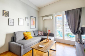 Spacious apartment with partial Acropolis view